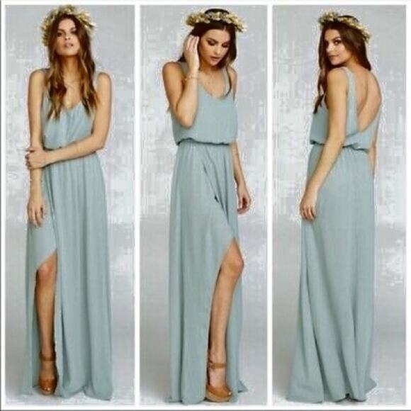 Show Me Your Mumu Kendall Maxi Dress Long Bridesmaid Dress - Picture 2 of 7